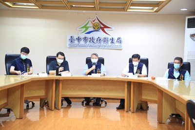 中市公布3名確診案例　掌握22名接觸者